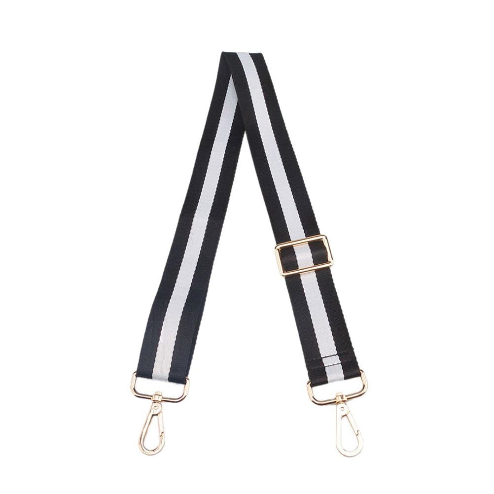 Multicolor Canvas Wide Strap Replacement Purse Strap Replacement Removable Crossbody Strap for Handbags