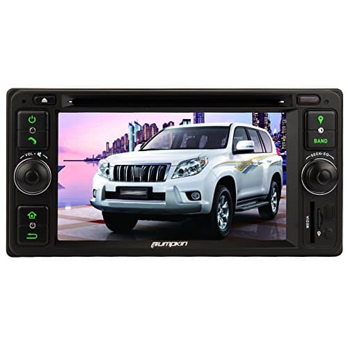 Pumpkin 6.2 inch Double Din in Dash HD Touch Screen Car DVD Player FM/AM Radio Stereo GPS Navi Navigation System for Toyota Rav4/Yaris/Vios/Highlander/Corolla/Camry/Land Cruiser