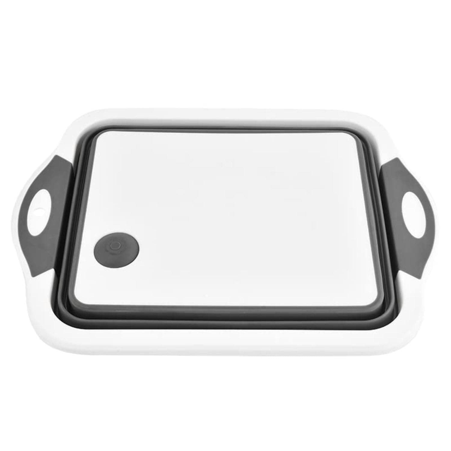 Collapsible Cutting Board, Kitchen Sink Strainer, Collapsible Colander, Plastic Sieve, Folding Chopping Board, Camping Sink, Washing Up Bowl with Plug