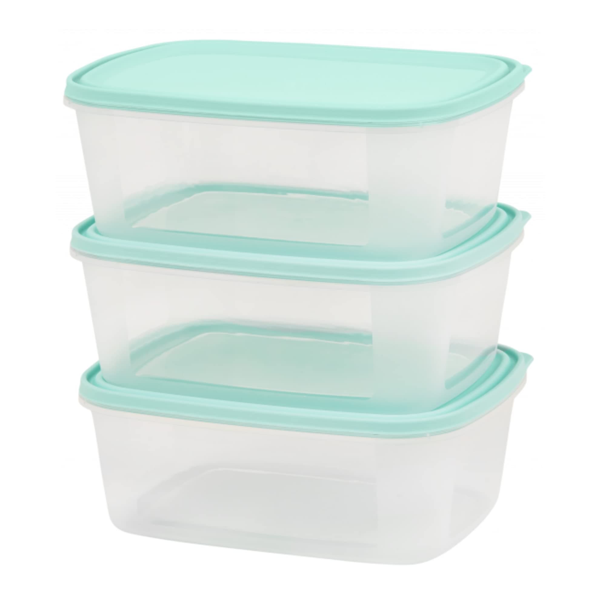 Checkmart Food Storage Container | 2 L | Food Prep Container with Lid Stackab...