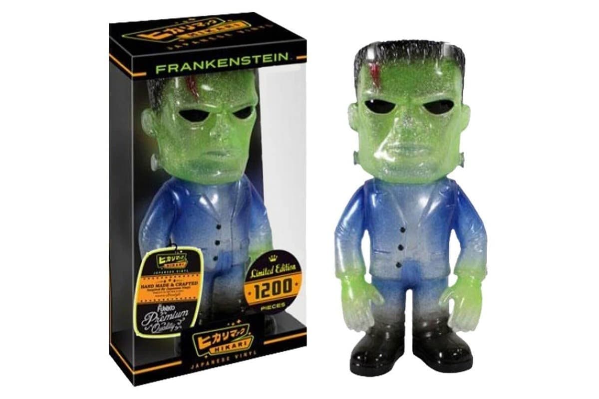 Frankenstein Glitter Shock Hikari Sofubi Vinyl Figure Only 1,200 Pieces Worldwide