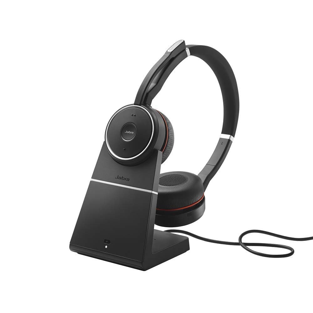 Jabra Evolve 75 Stereo MS, Charging Stand & Link 370