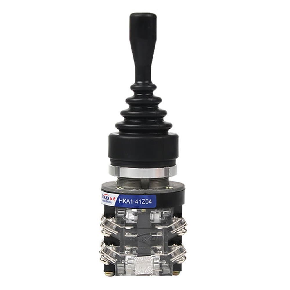 AC 380V 15A Cross Switch 4 Position 4 Contacts Momentary Normal Open NO Joy Stick Joystick Switch Monolever Controllers