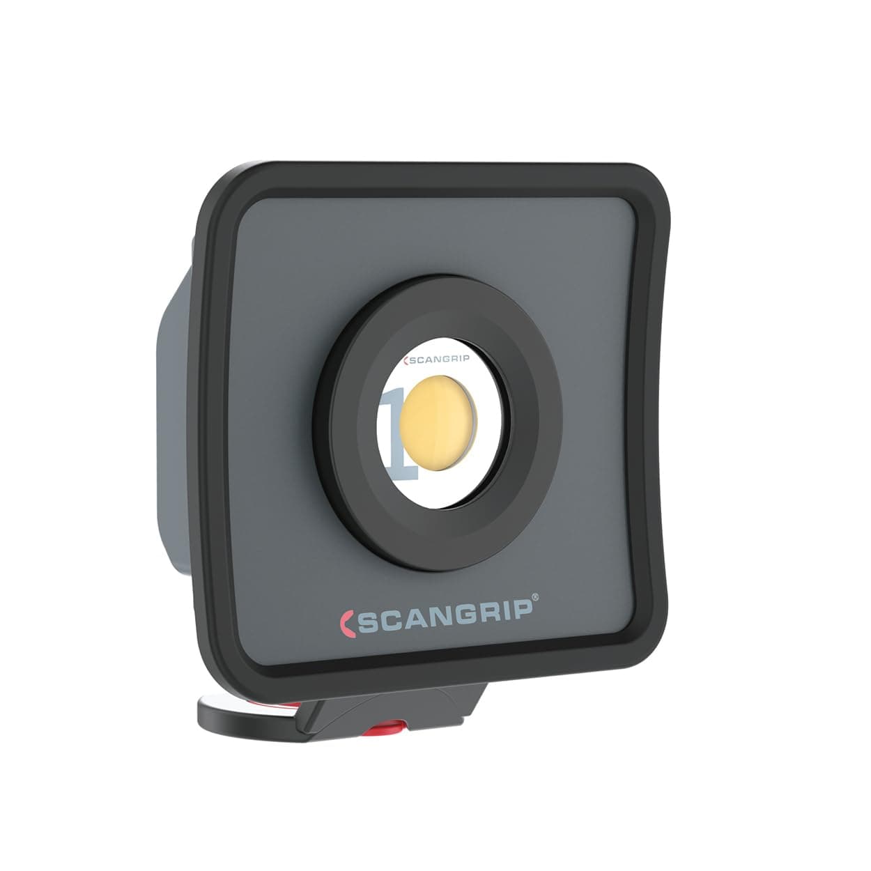 SCANGRIP NOVA MINI, Rechargeable Handheld COB LED Floodlight, 1000 Lumen, Ergonomic Smart Grip 4-in-1 System, Compact, Strong Built-in Magnet, Belt Clip, Stepless Dimmer, Waterproof (IP65)
