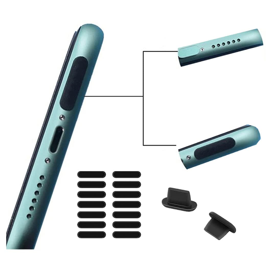 Speaker Mesh Anti Dust Proof Adhesive Sticker Compatible with iPhone Speaker dustproof Sticker Dust Plugs for iPhone 13/12/12 Pro Max (A)