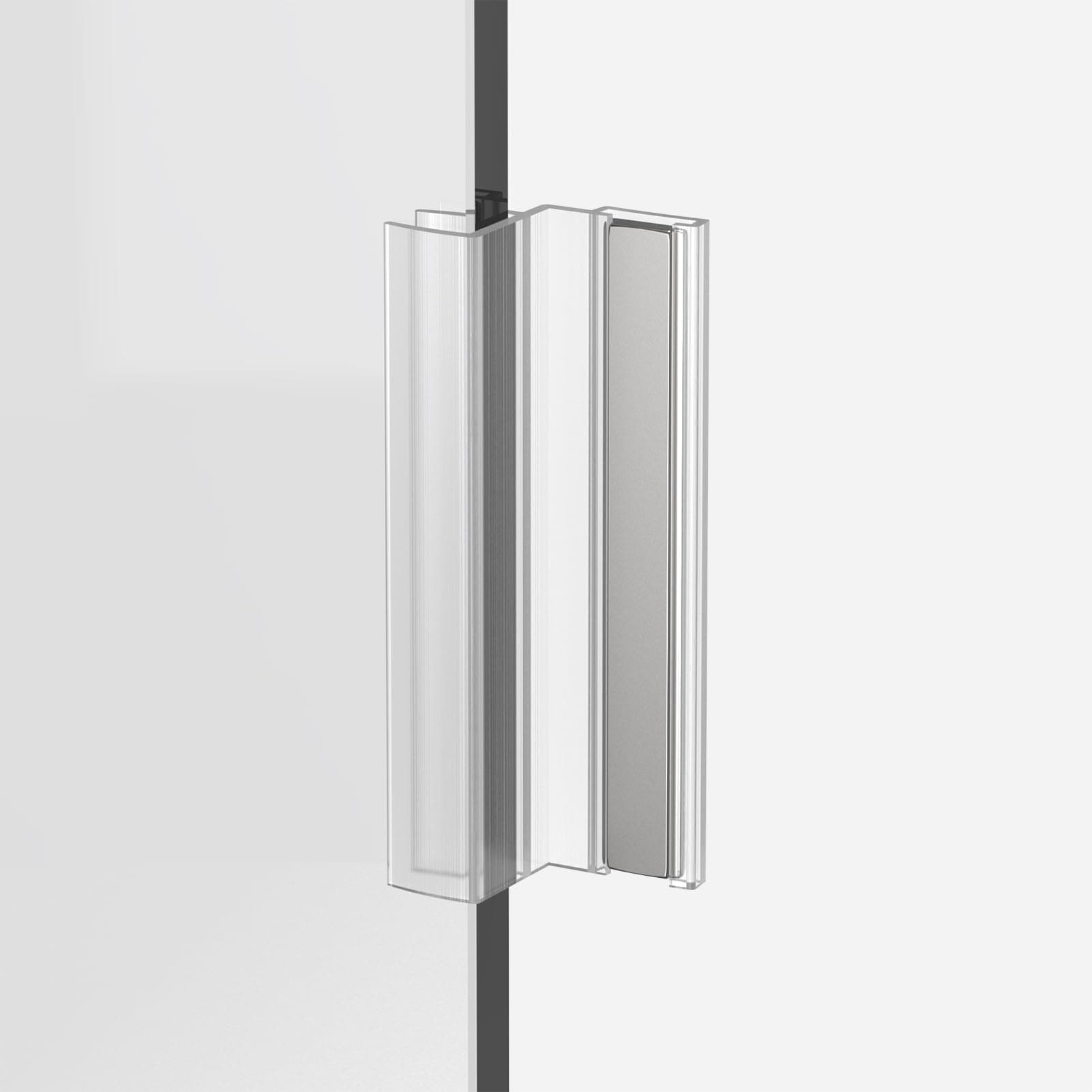 U Channel Door Frame with Clear Polycarbonate and Magnet