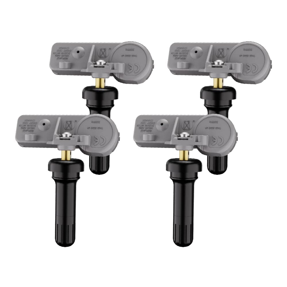 Jsueng TPMS Sensor GM Tire Pressure Monitoring System Sensor 4-Pack for Buick Cadillac Chevy GMC Pontiac Saturn,Tire Pressure Sensor OE#13581558 13586335 13598771 13598772