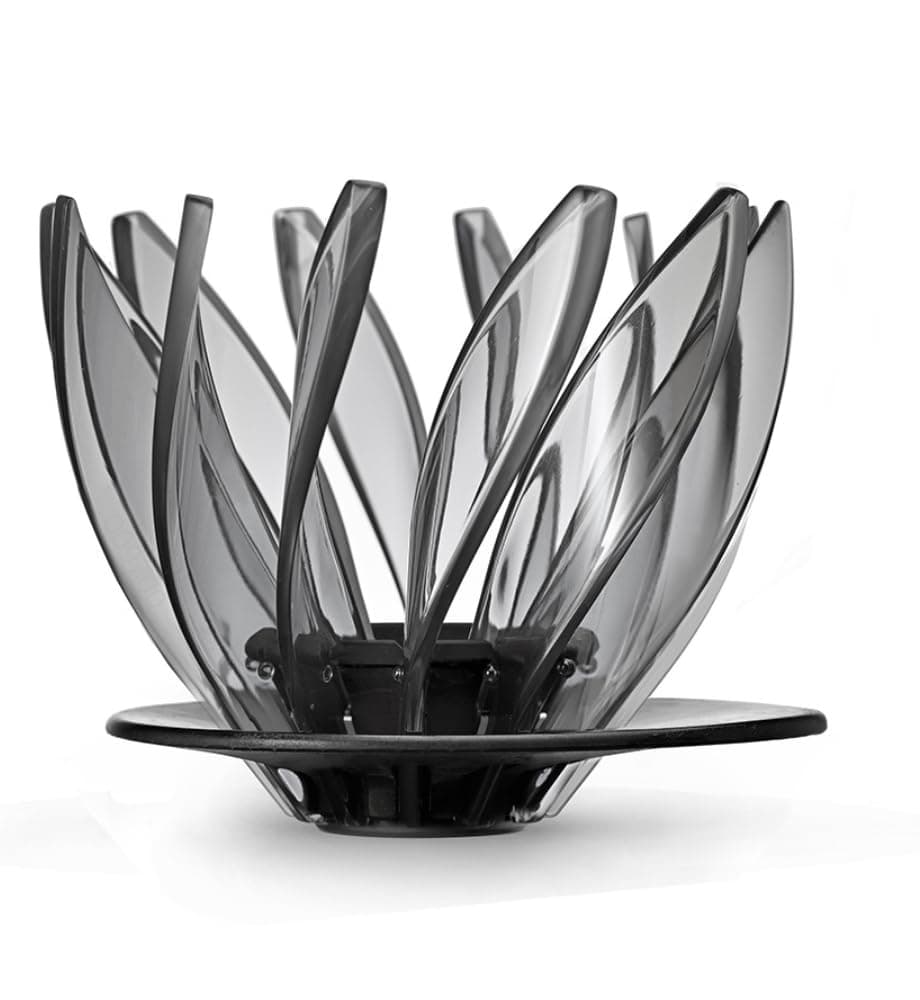 V60 SUIREN Coffee Dripper 02, Clear Black