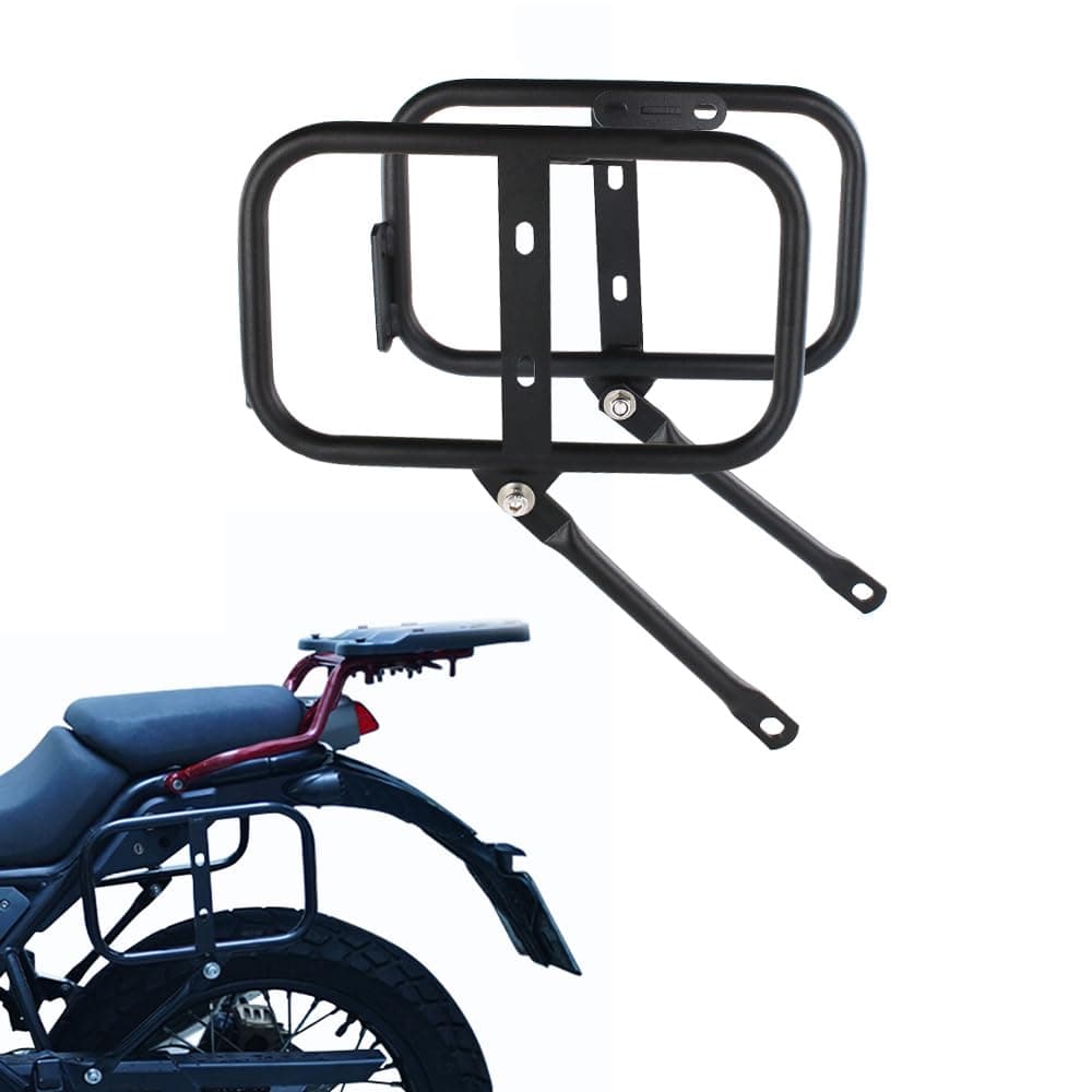 Saddlebag Support Racks Motorcycle Side Racks Compatible with Royal Enfield Himalayan 2018-2023, Scram 411 Himalayan 2023 Pannier Side Carrier Rack