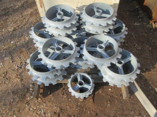 9.5" Ductile Iron Cultipacker Wheels