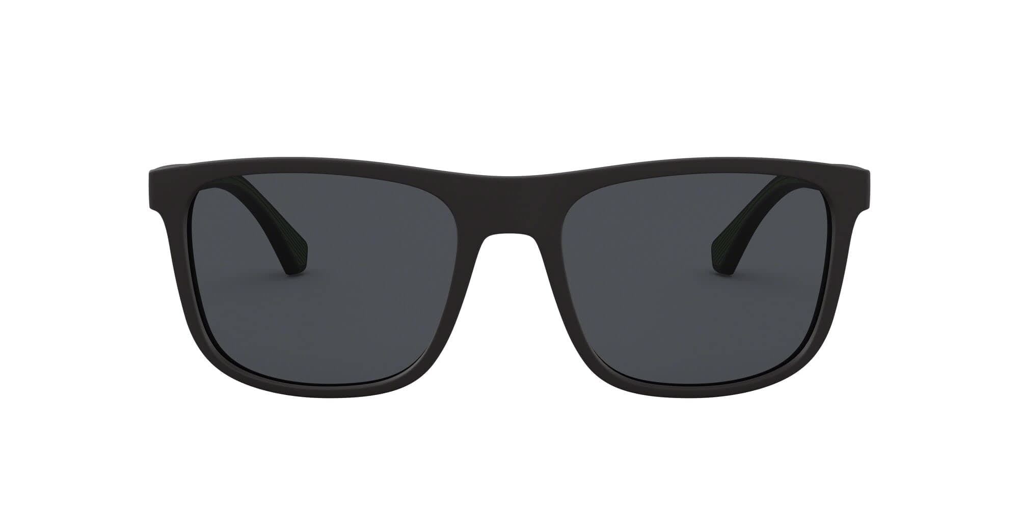 mens Ea4129 Square Sunglasses