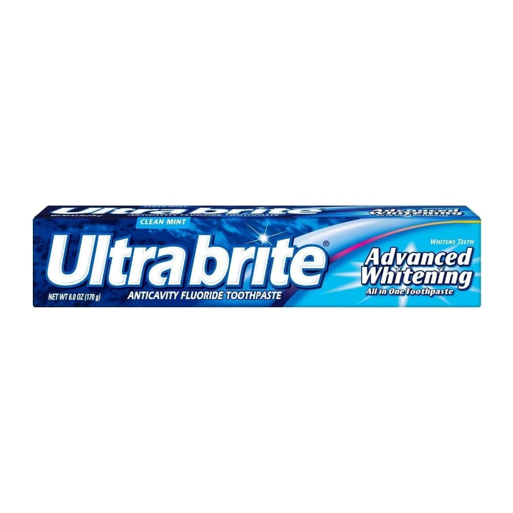Ultra Brite Reg Size 6z Ultrabrite Advanced Whitening Toothpaste