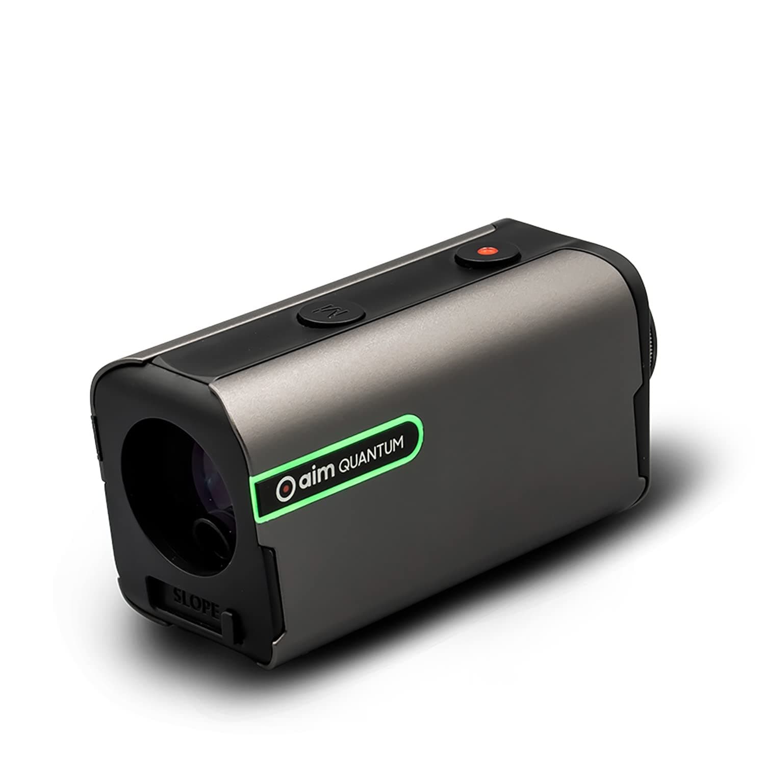GolfBuddyAim Quantum Golf Laser Rangefinder, Sleek Pocket, Easy Pin Finder Mode, Putting Range 2 to 880 Yards, Accurate & Faster Measurement, 7X Magnification, Hard Case