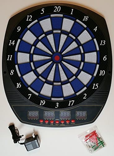 PERFORMANZ PRO Series LCD Display Electronic Dart Dartboard Set w/ 6 Soft Tip Darts