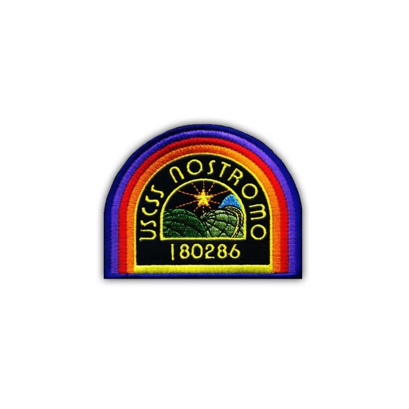 PatchionUSCSS Nostromo - Embroidered Patch/Badge/Emblem - 3.7 x 2.9 inches (9.5 x 7.5 cm) - VeIcro/Hook and Loop - Quality from Patchion LTD (Colourful)
