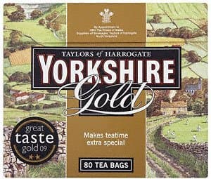Yorkshire Tea Bags Gold ( 4 x 80 Pack )