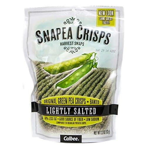 Harvest Snaps Lightly Salted Baked Snap Pea Crisps (pack of 4)