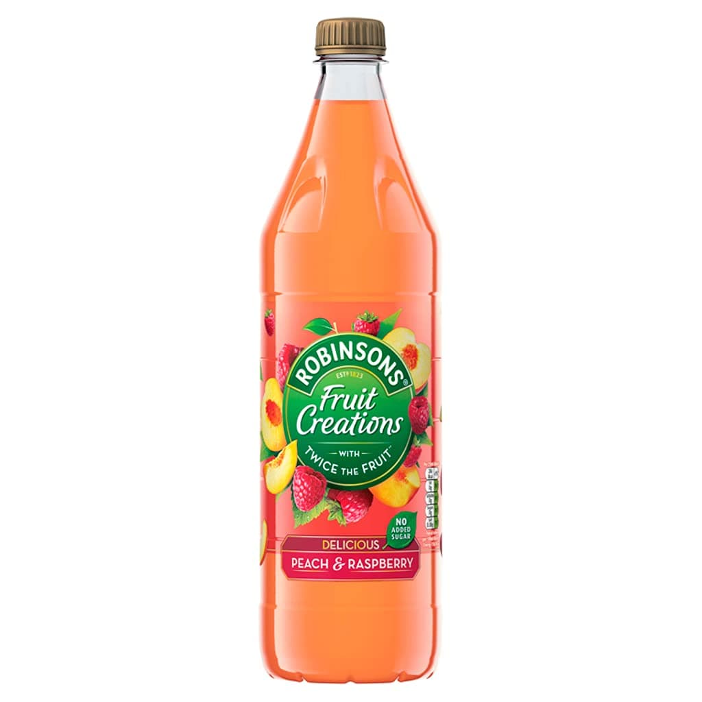 Fruit Creations Peach & Raspberry 1 L (UK)