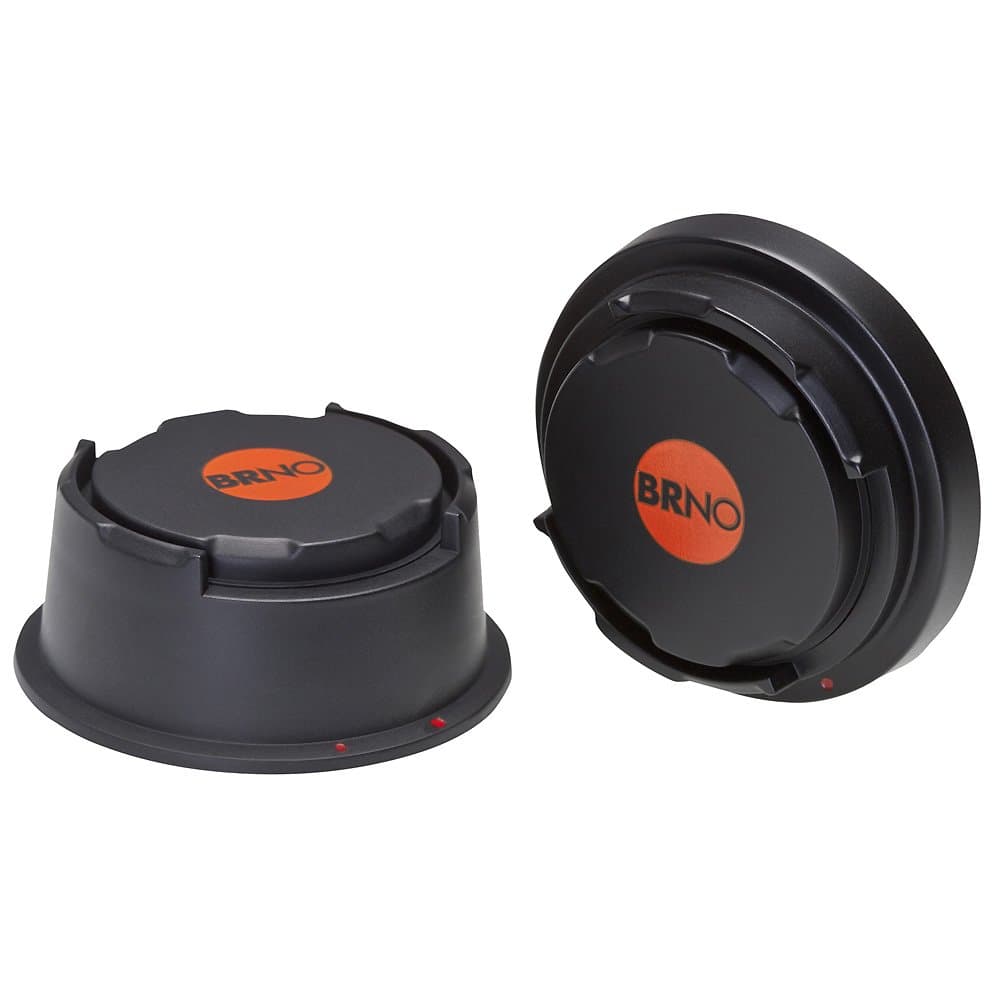 BRNO Dri+Cap Dehumidifier Cap System, with Canon Body Cap and Rear Lens Cap with 8 Packs of Gel