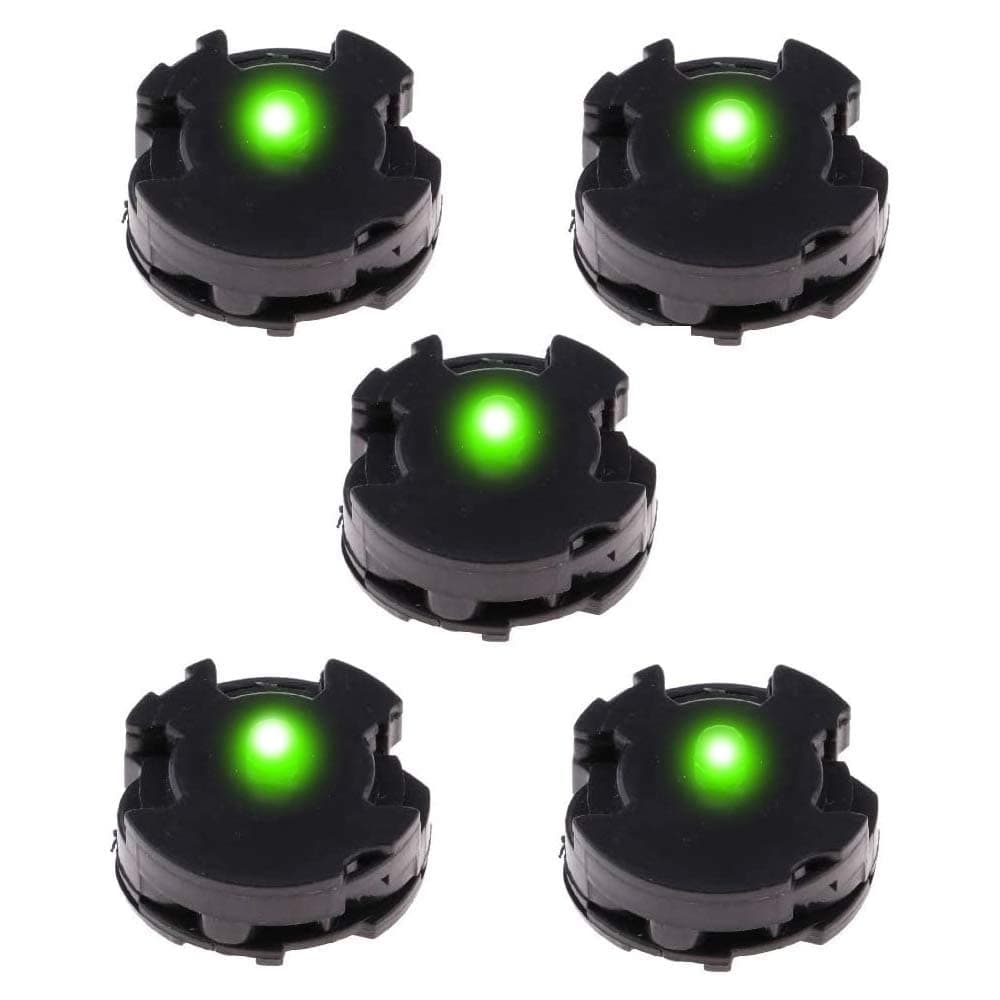 LED Units for Gundam Models Kits, 5 Pcs MG LED Unit Set for Gundam 00 MG GN-X, Light Up Certain for Gundam Models Hobby, Gift for Kids (Green)