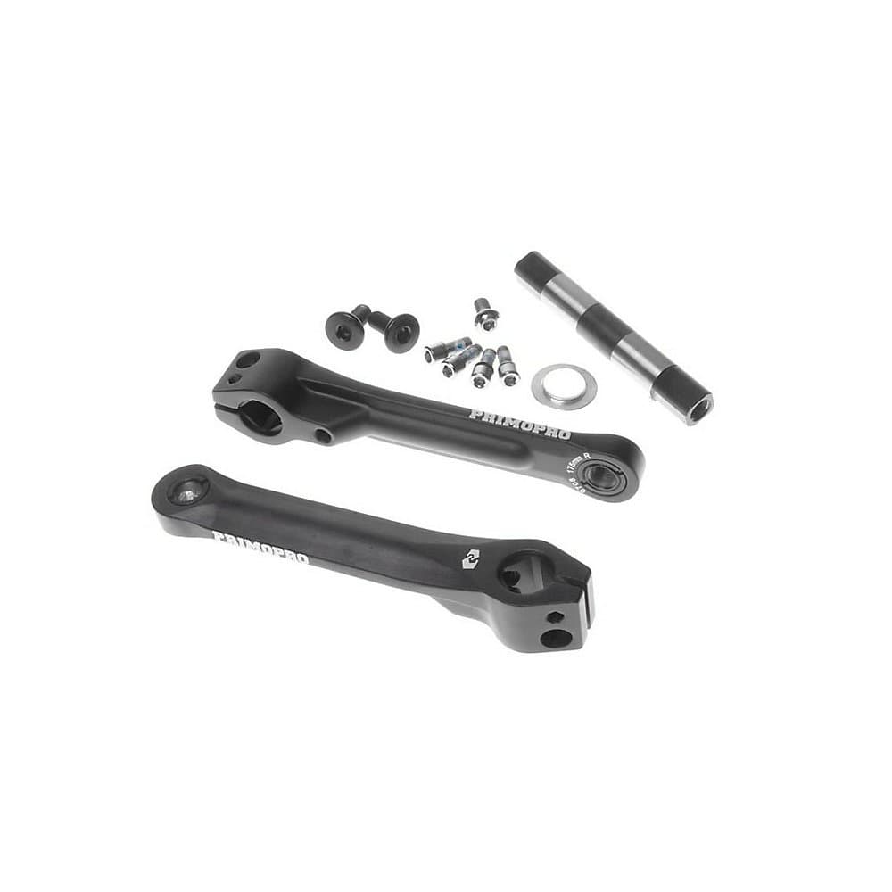 Primo Hollowbite Black 175mm Cranks (no BB)