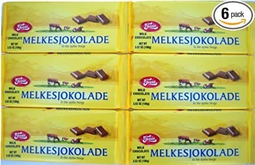 Freia Milk Chocolate Bars 6-Pack