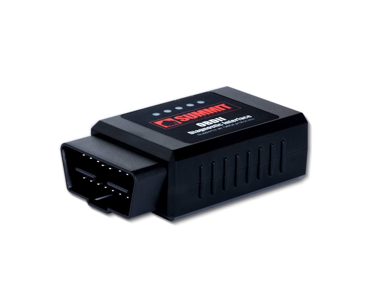 Summit Tools OBD II Car Diagnostic Code Reader with App Control - Bluetooth Scanner, CEL Checker for US Model 1996 and Newer Cars, Light Trucks, Compatible with Most Domestic Vehicles