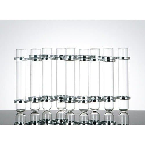 Dulton Link Tube VASE Silver from Japan