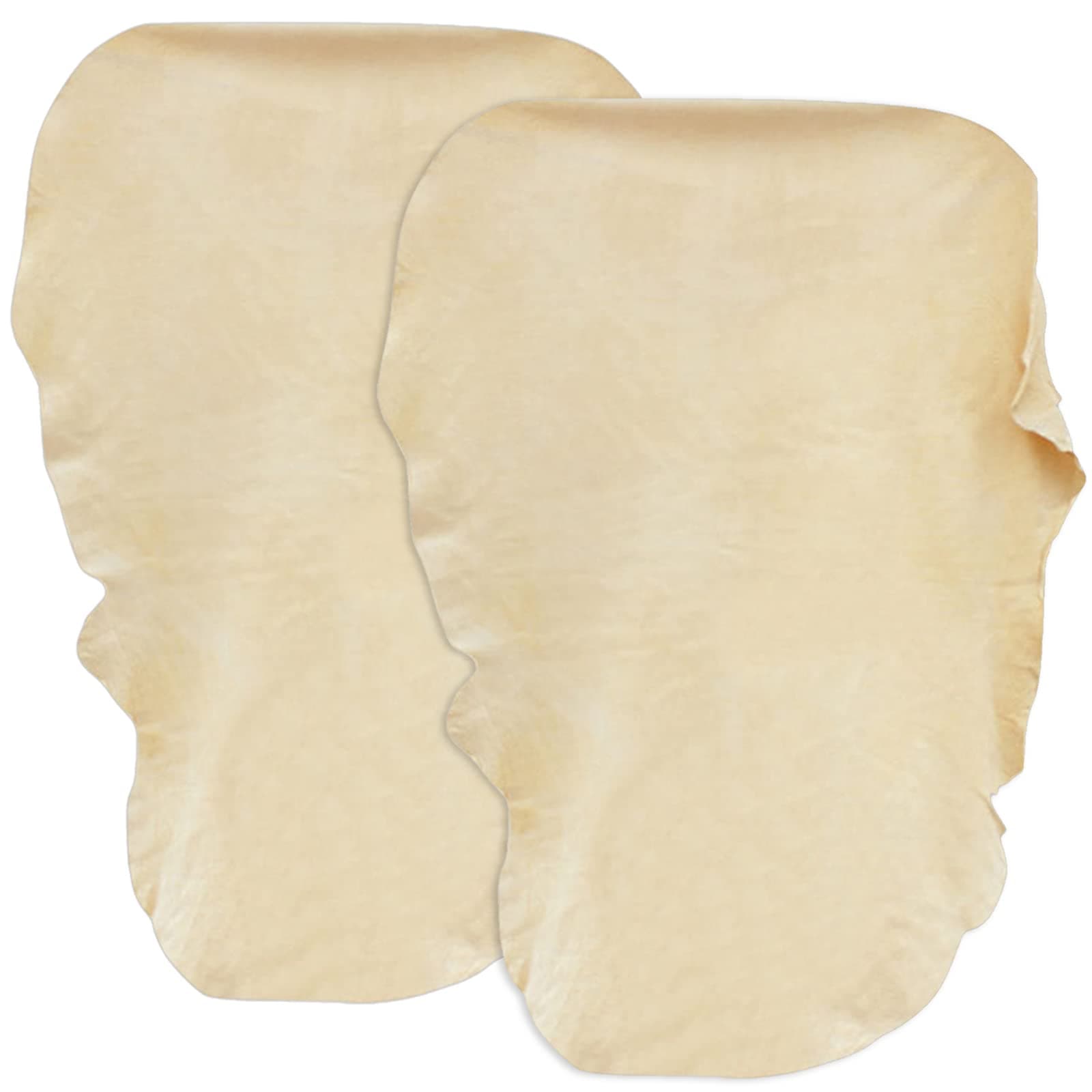 Airlab 2 Pack 24'' x 16'' Super Absorbent Car Drying Towel Real Leather Lint Free Streak Free for Car Wash Auto Detailing