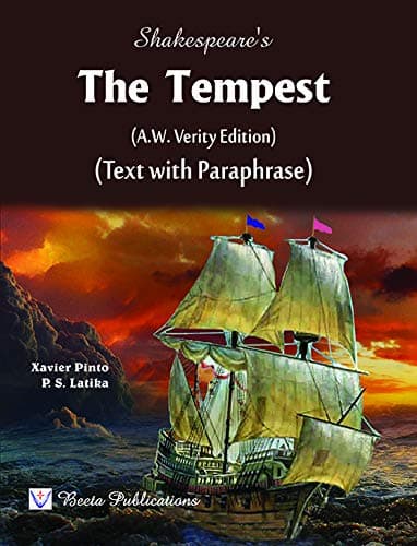 ISC Shakespeare Series The Tempest (A.W. Verity Edition) Text with Paraphrase for Class 12 (As per Latest ISC Syllabus)