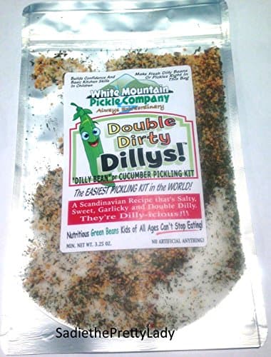 White Mountain Pickle Co. Double Dirty Dilly Bean Pickling Kit - Make it in Bag