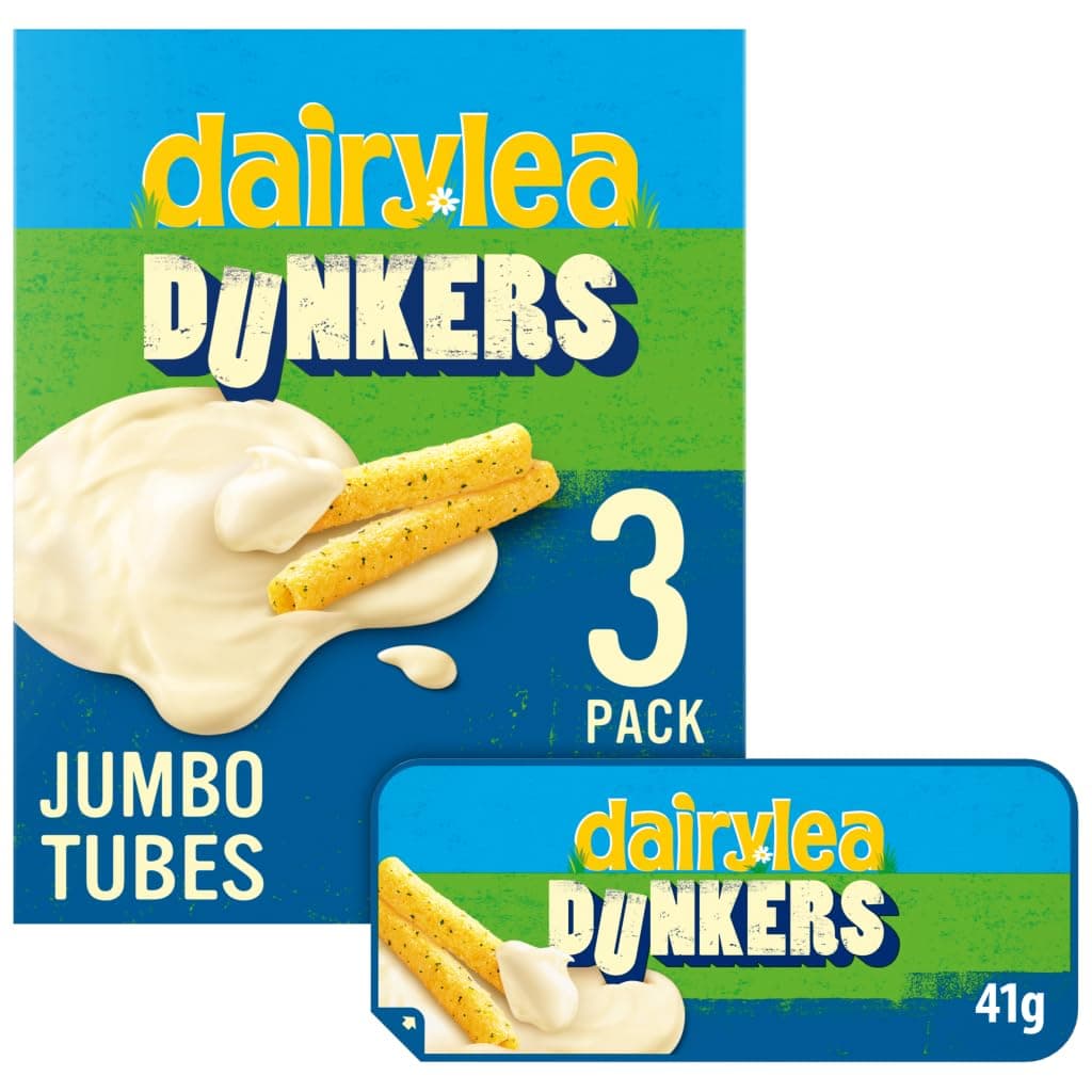 Dairylea Dunkers Jumbo, 3 x 41g