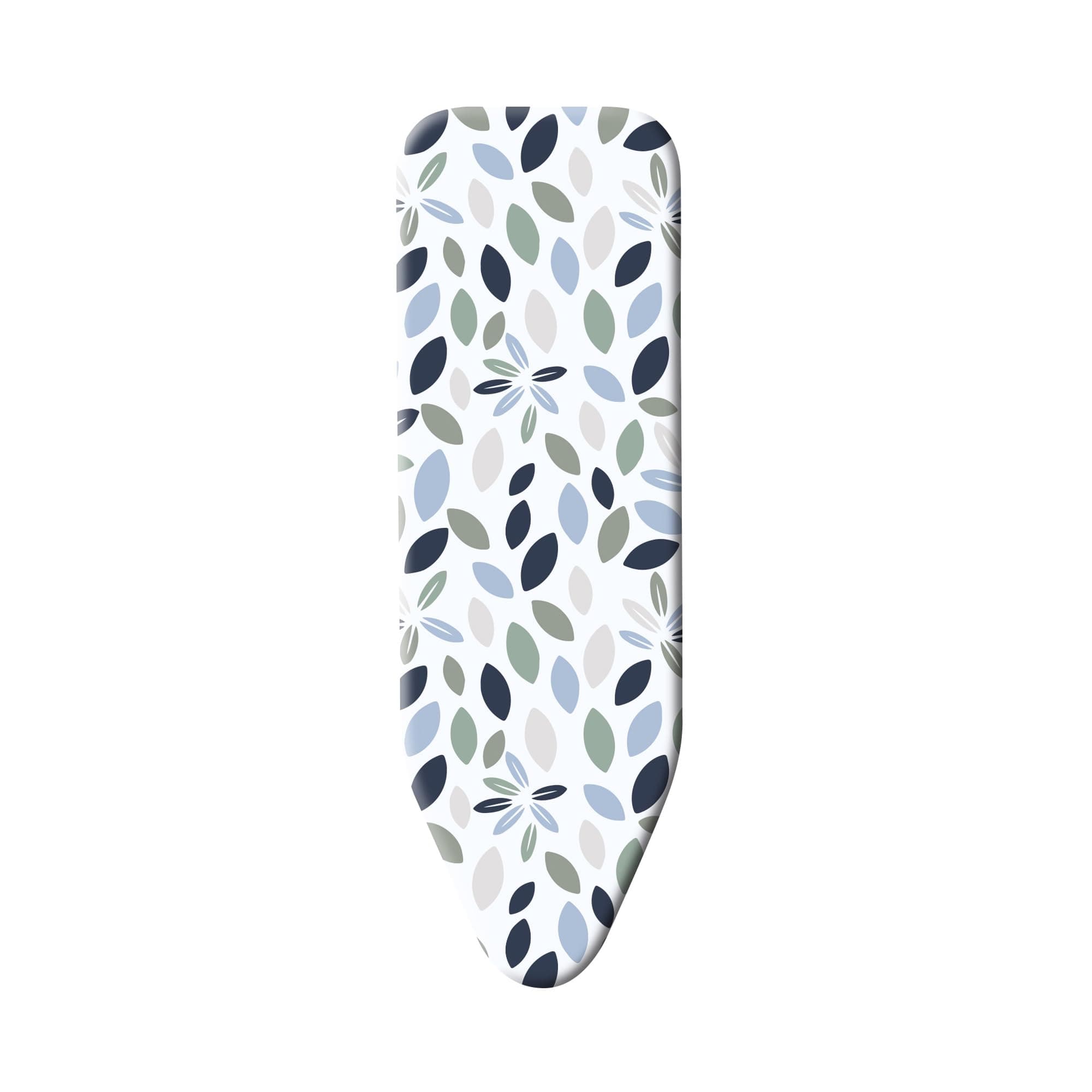 Exclusive 97cm x 33cm Replacement Ironing Board Cover, for Small Ironing Boards, Minky Ironing Board Cover Black & White, Washing Machine Safe, Made in the UK