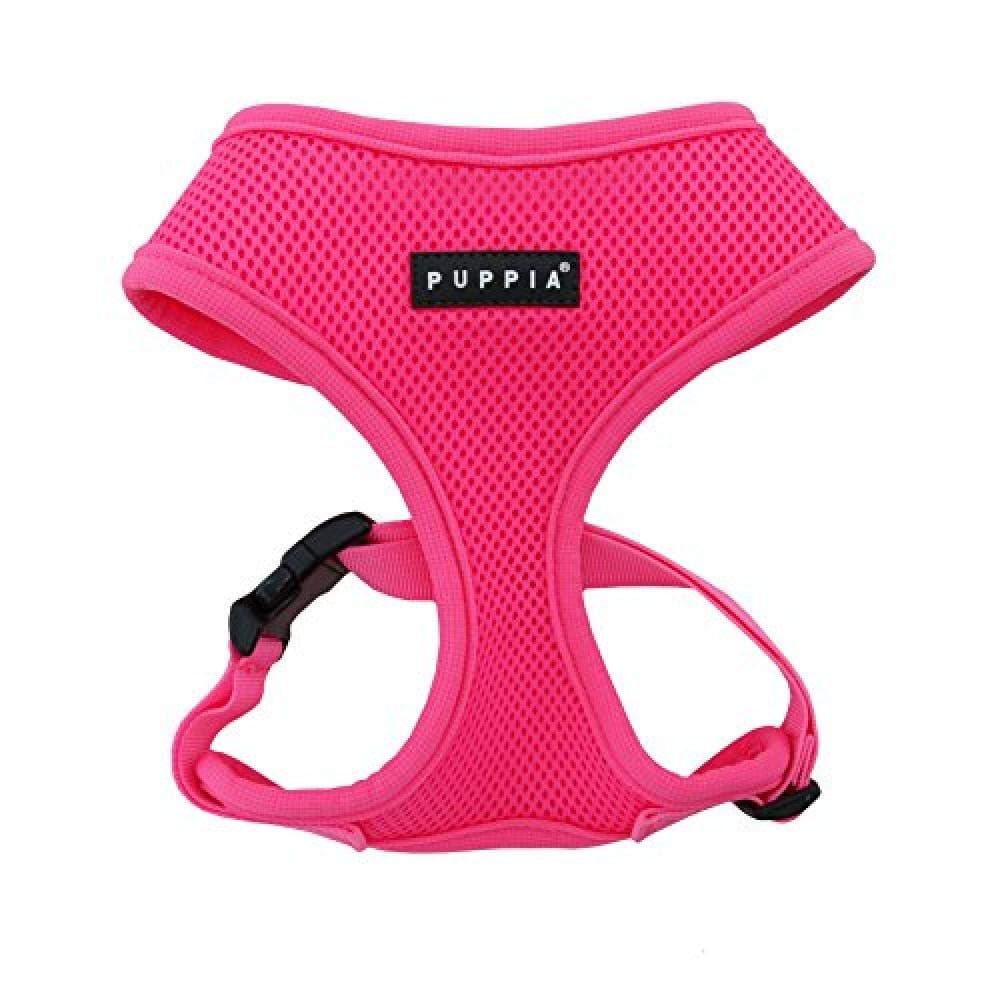 Soft Harness A - M Over-The-Head Soft Mesh Harness Neon Pink