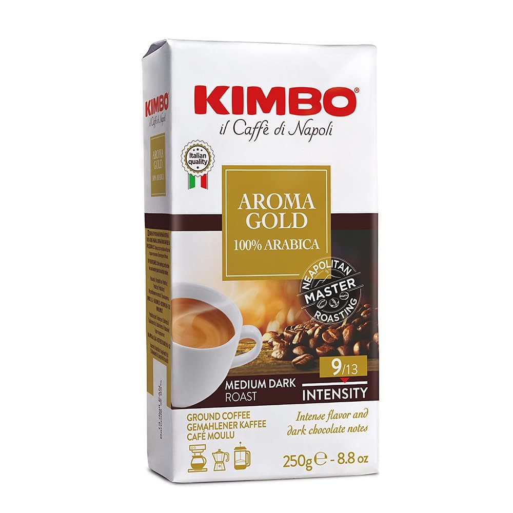 Kimbo Aroma Gold 100% arabica- Ground Coffe
