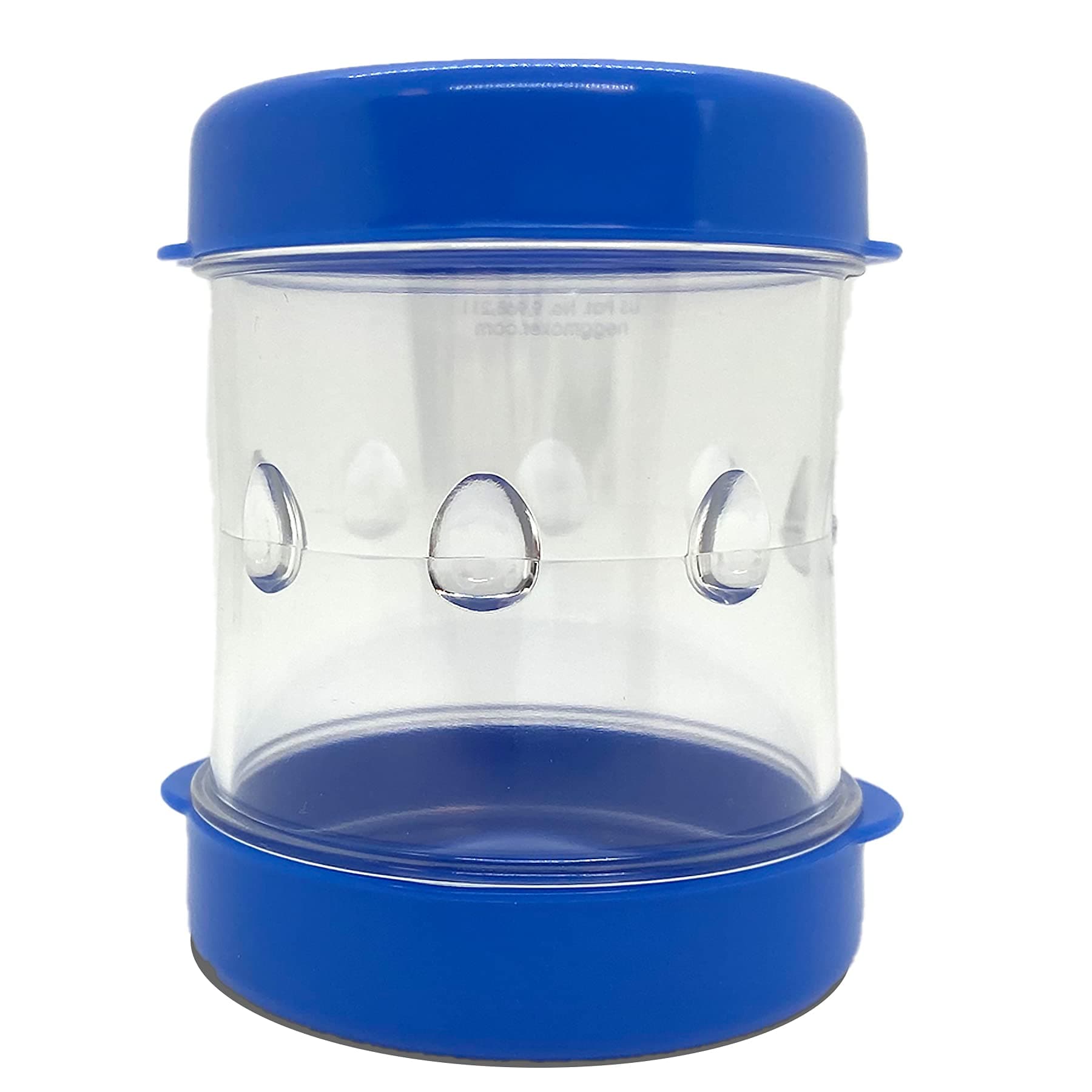The Negg Boiled Egg Peeler Blue