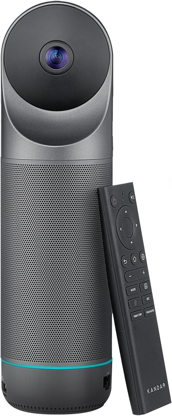 Meeting Pro – 8K Video Conference Camera for PC/Mac/Desktop, build-in Android, AI Noise-Canceling Mic, Face Detection and Audio-Based Tracking, Works with Teams, Zooms, WebEx.