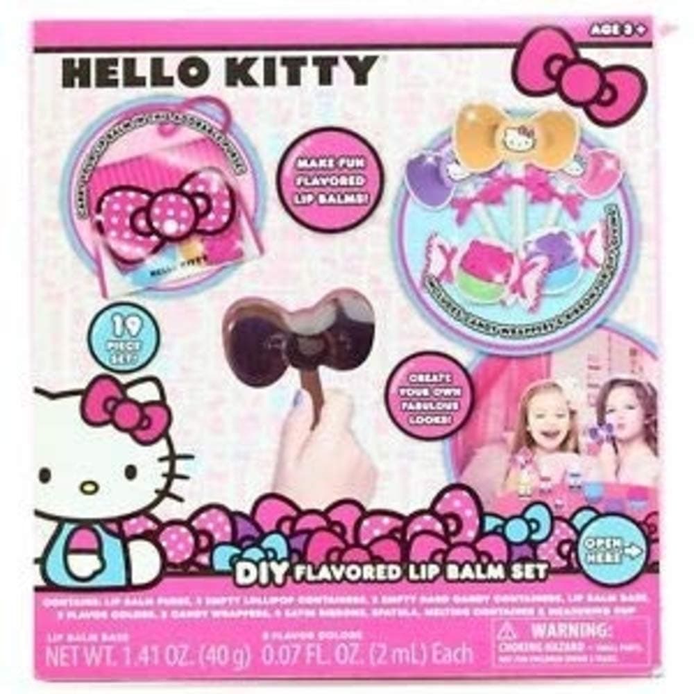 Sanrio Hello Kitty DIY Flavored Lip Balm Set