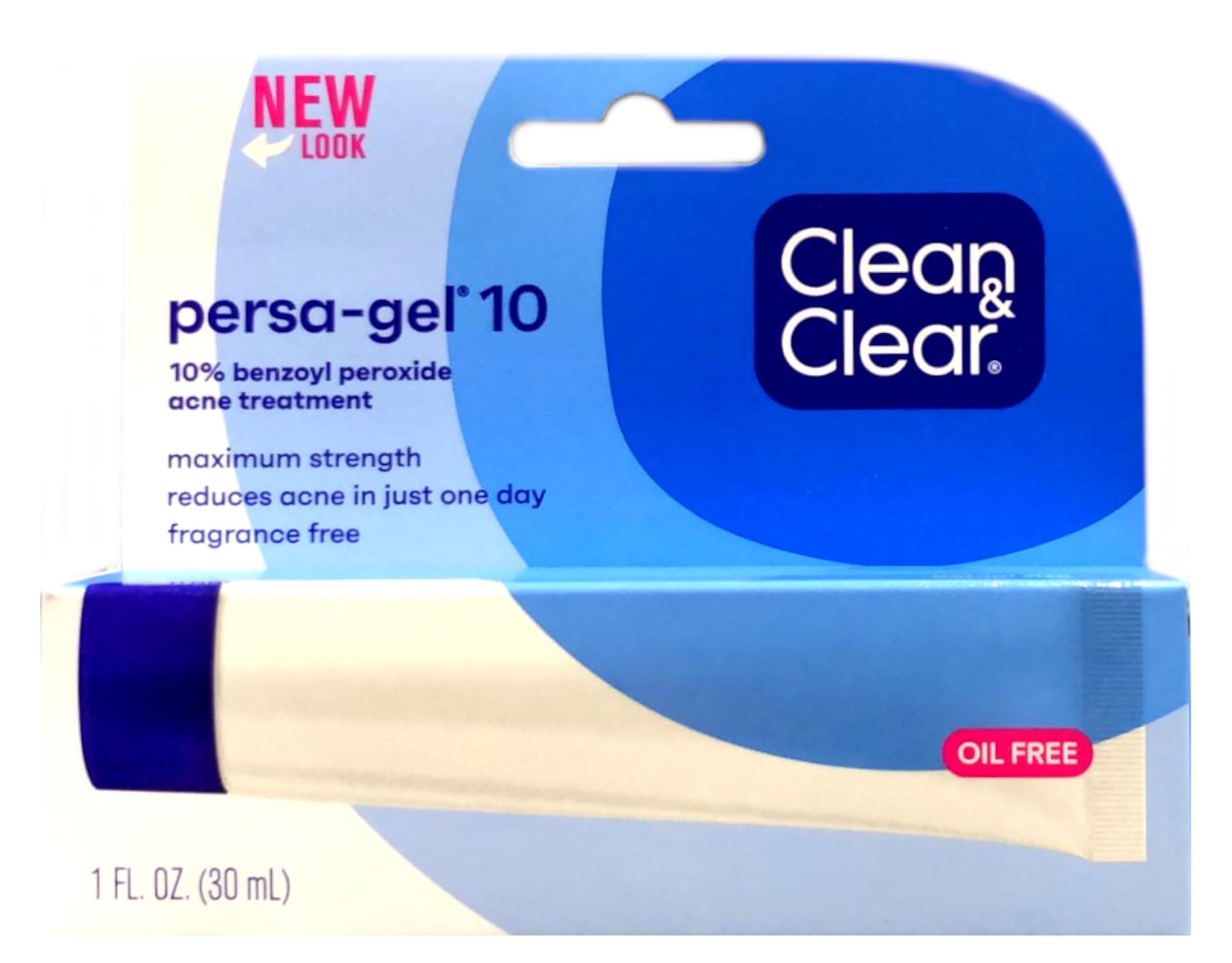 Clean & Clear J&J Acne Tr M/S Maximum Strength Persa-Gel 10 (1z)