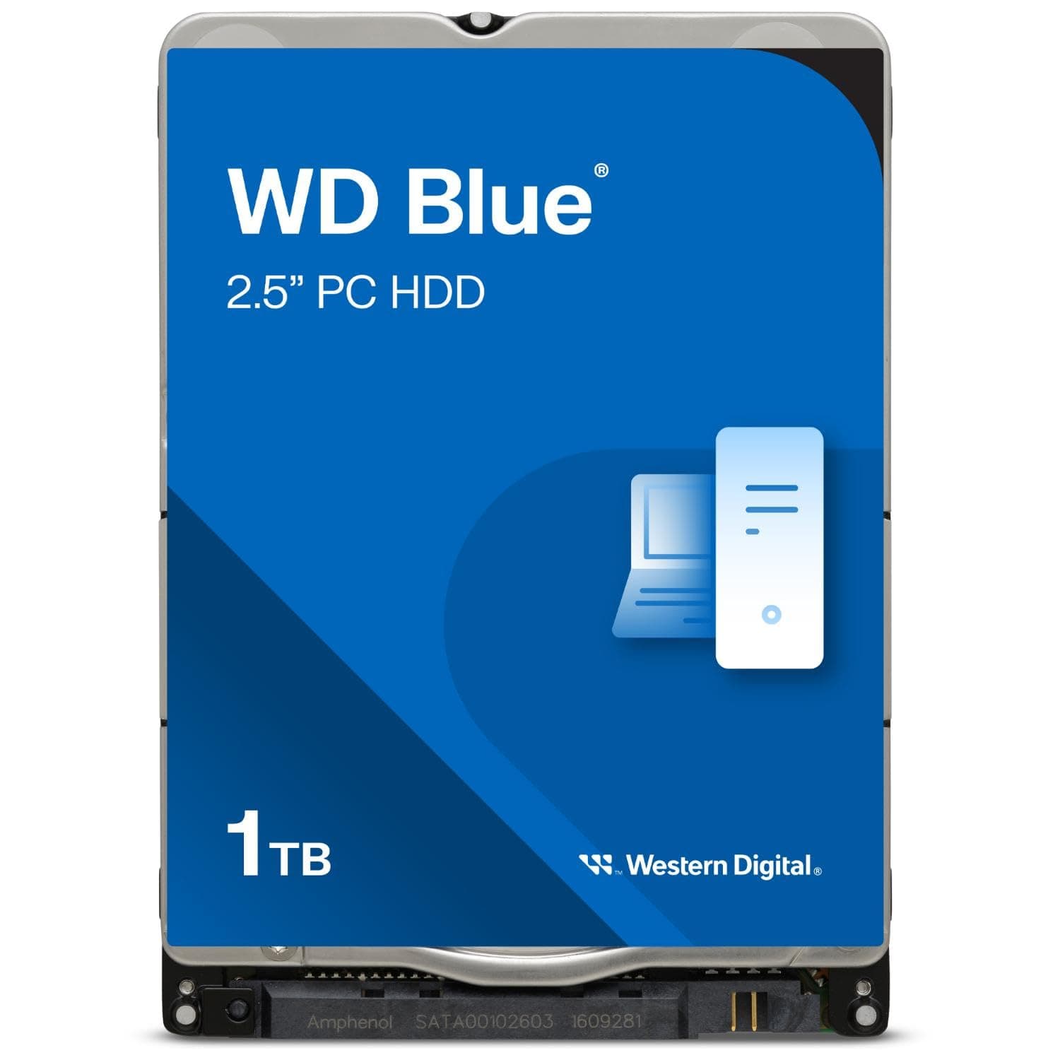 Western Digital HDD 1TB WD Blue PC 2.5" Internal HDD WD10SPZX