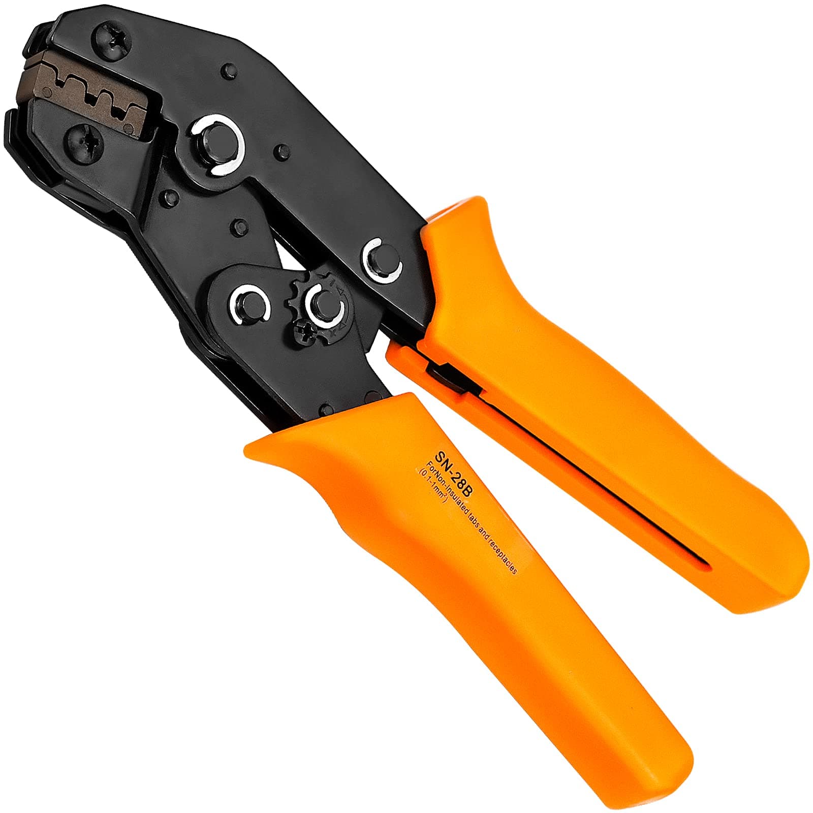 GLORHA SN-28B Crimping Pliers Tool Electrical Terminal Crimping Tool Awg 27-17/0.1-1mm² for Xh-2.54 KF2510 Connectors