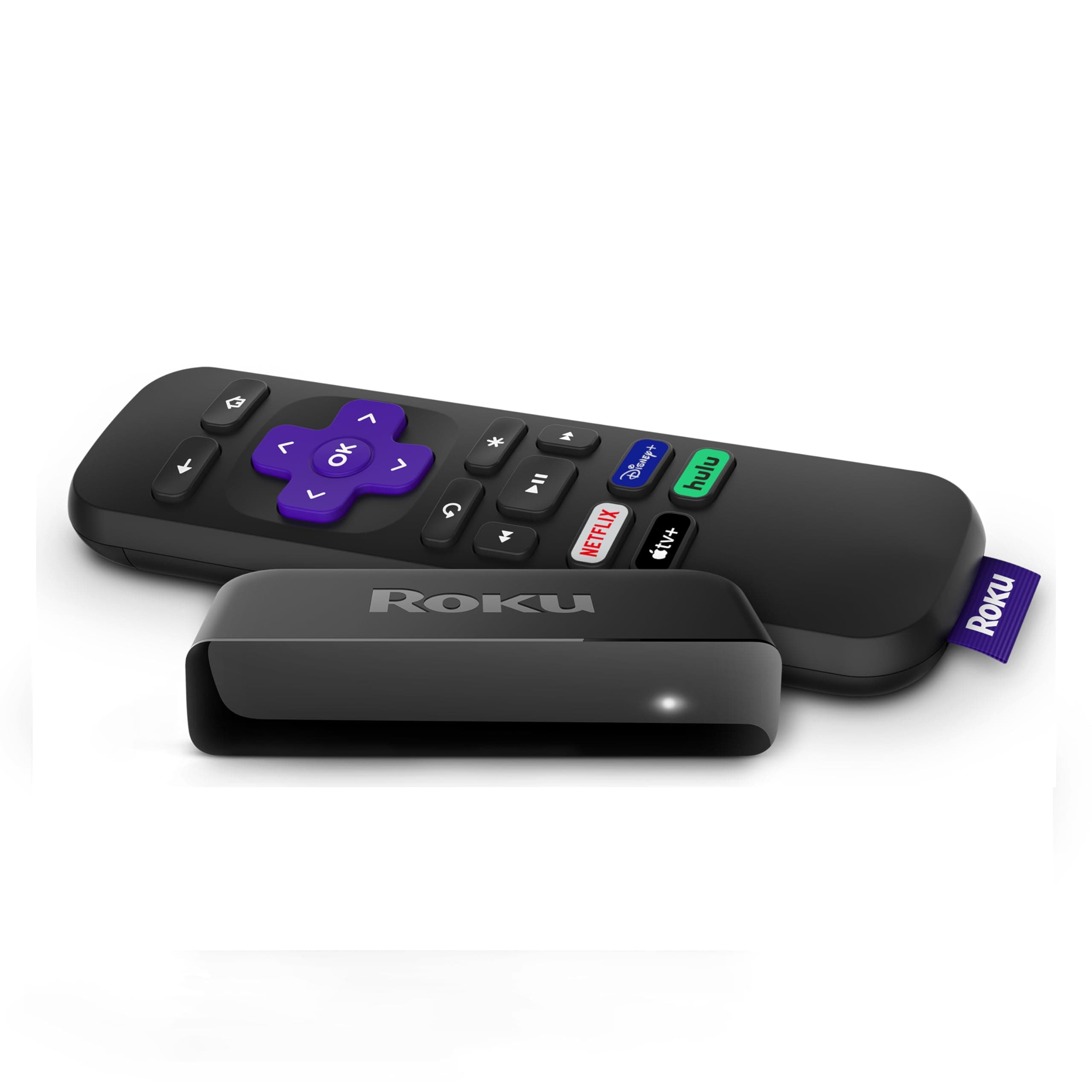Roku Premiere | HD/4K/HDR Streaming Media Player, Single Remote and Premium HDMI Cable, Black