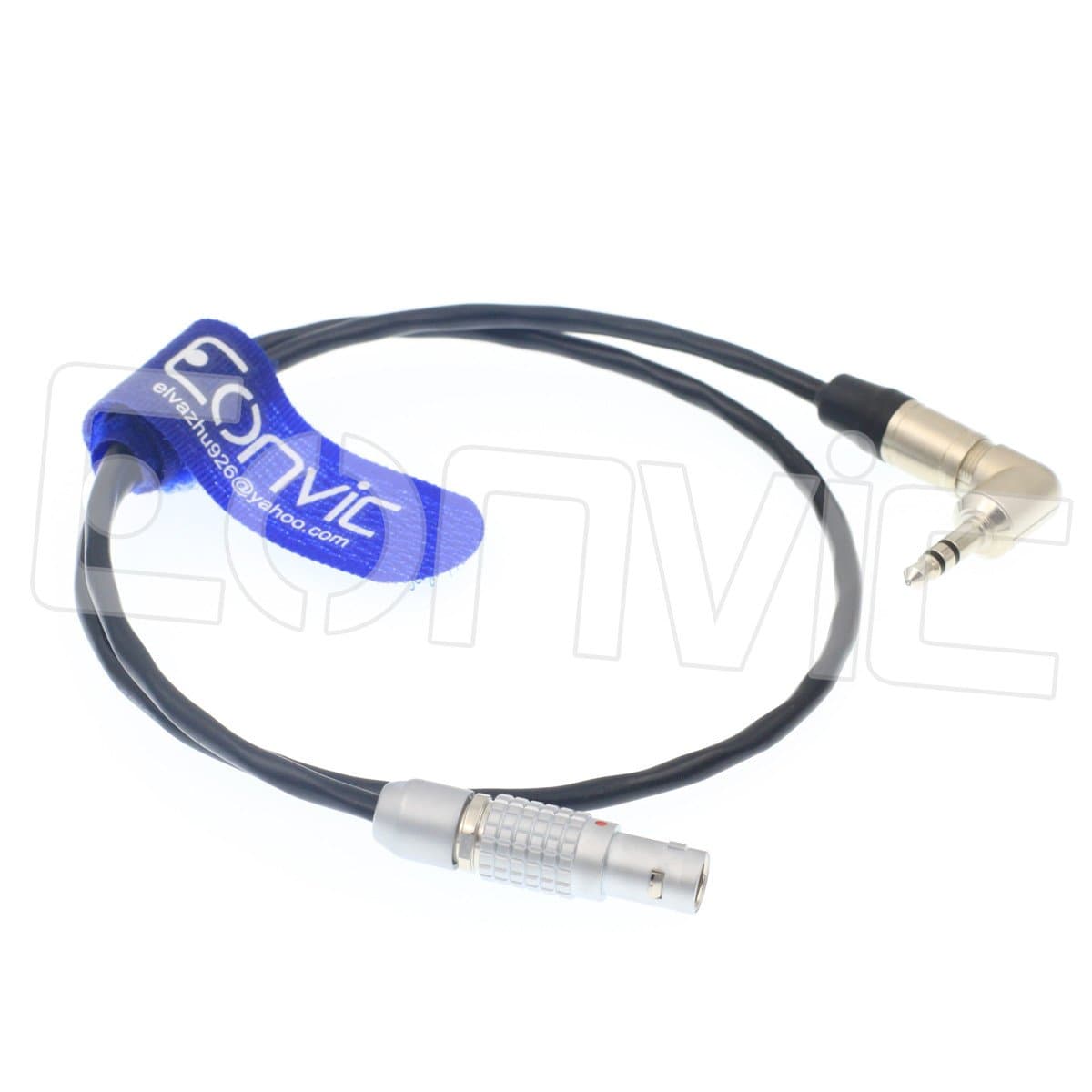 Eonvic 3.5mm to Lemo 5 pin Easync Synchronize Audio Time Code Cable For Sound Devices ARRI Alexa Camera