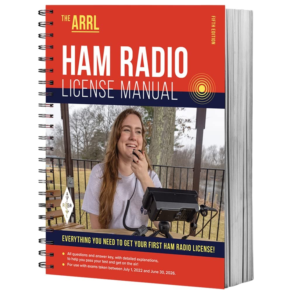 ARRL Ham Radio License Manual 5th Edition- Fast Start Study Guide with Sample Questions to Pass the Technician Amateur Radio Exam