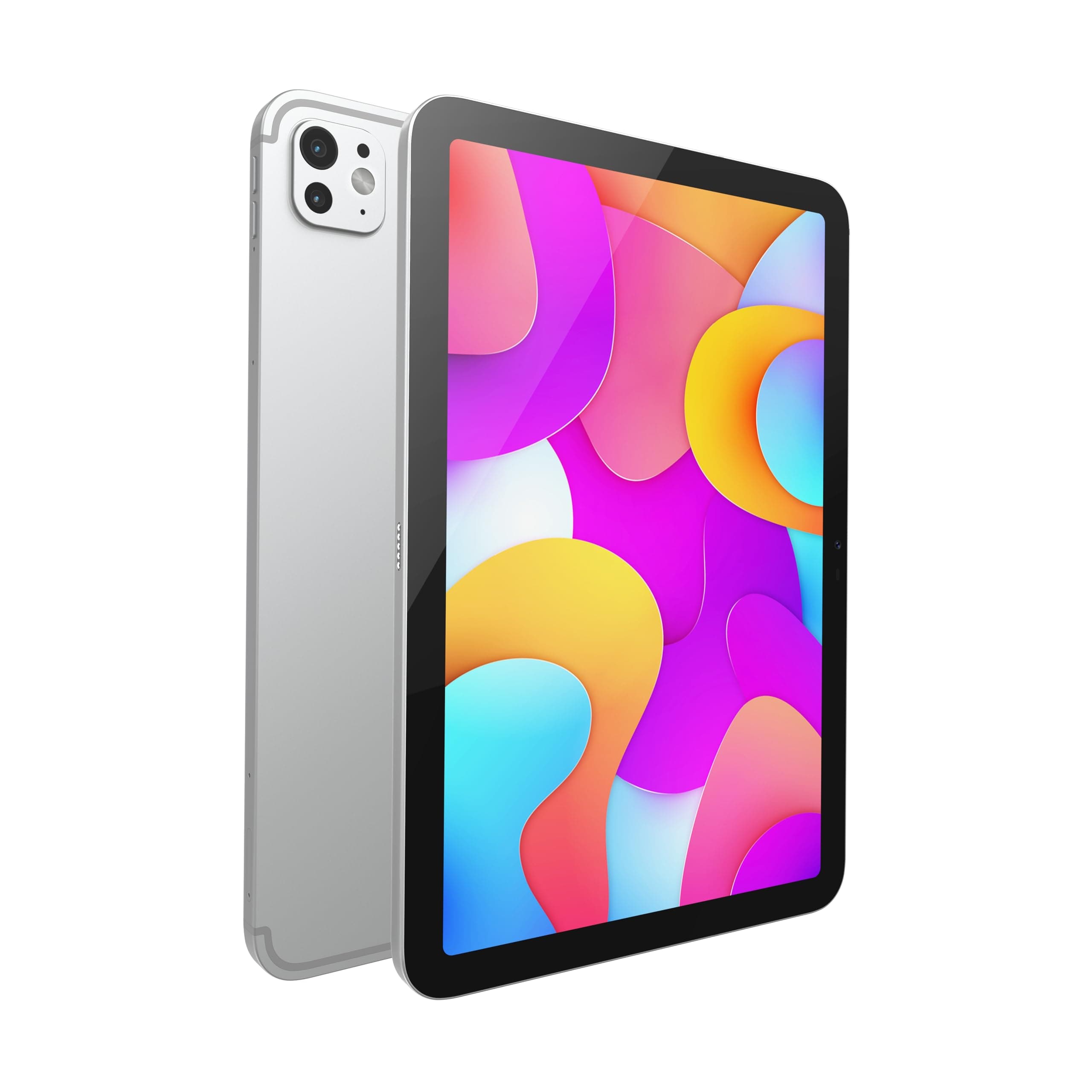 OTEETO TAB 15 Tablet/10.1 Inch/4G SIM/iOS Style Operating System/5G Dual SIM/Octa Core Processor/Included Flip Cover&Keyboard/8GB RAM + 512 GB ROM/Android 13/6000 mAh/8MP Front+13 MP Rear (Silver)