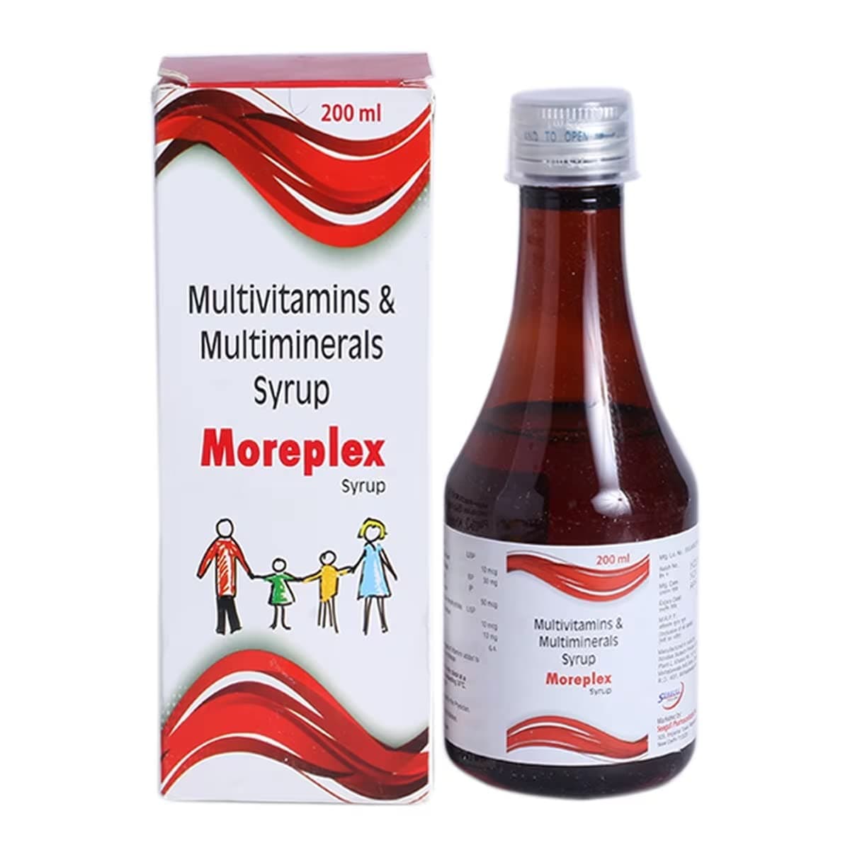 Moreplex - Bottle of 200 ml Syrup
