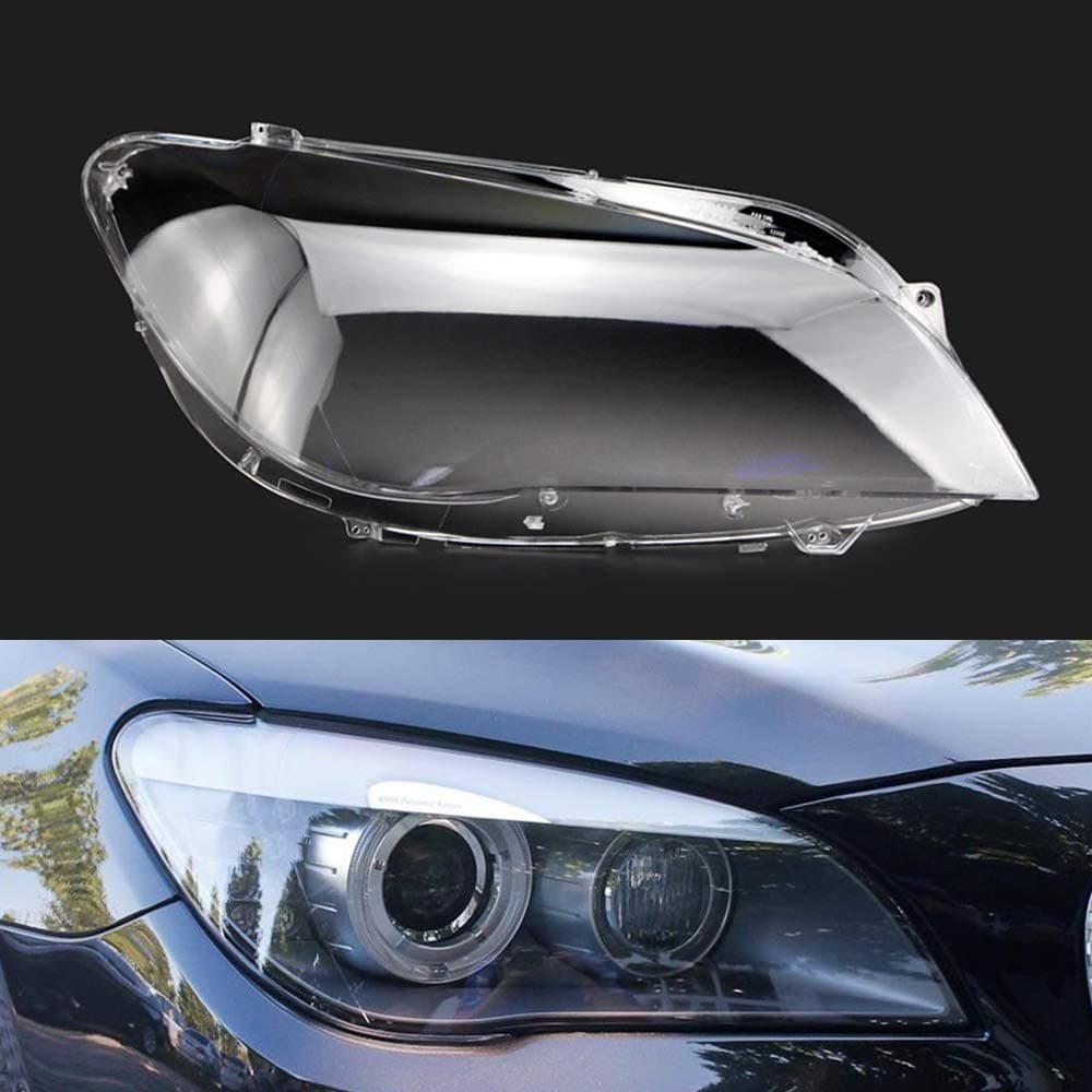 Car Headlight Cover Headlamp Clear Lens Auto Shell Cover Replacement for BMW F01 F02 7 Series 730i 735i 740i 745i 750i 760i 2009~2015 (Passenger Side)