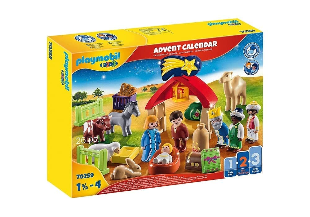 1.2.3 Advent Calendar - Christmas Manger