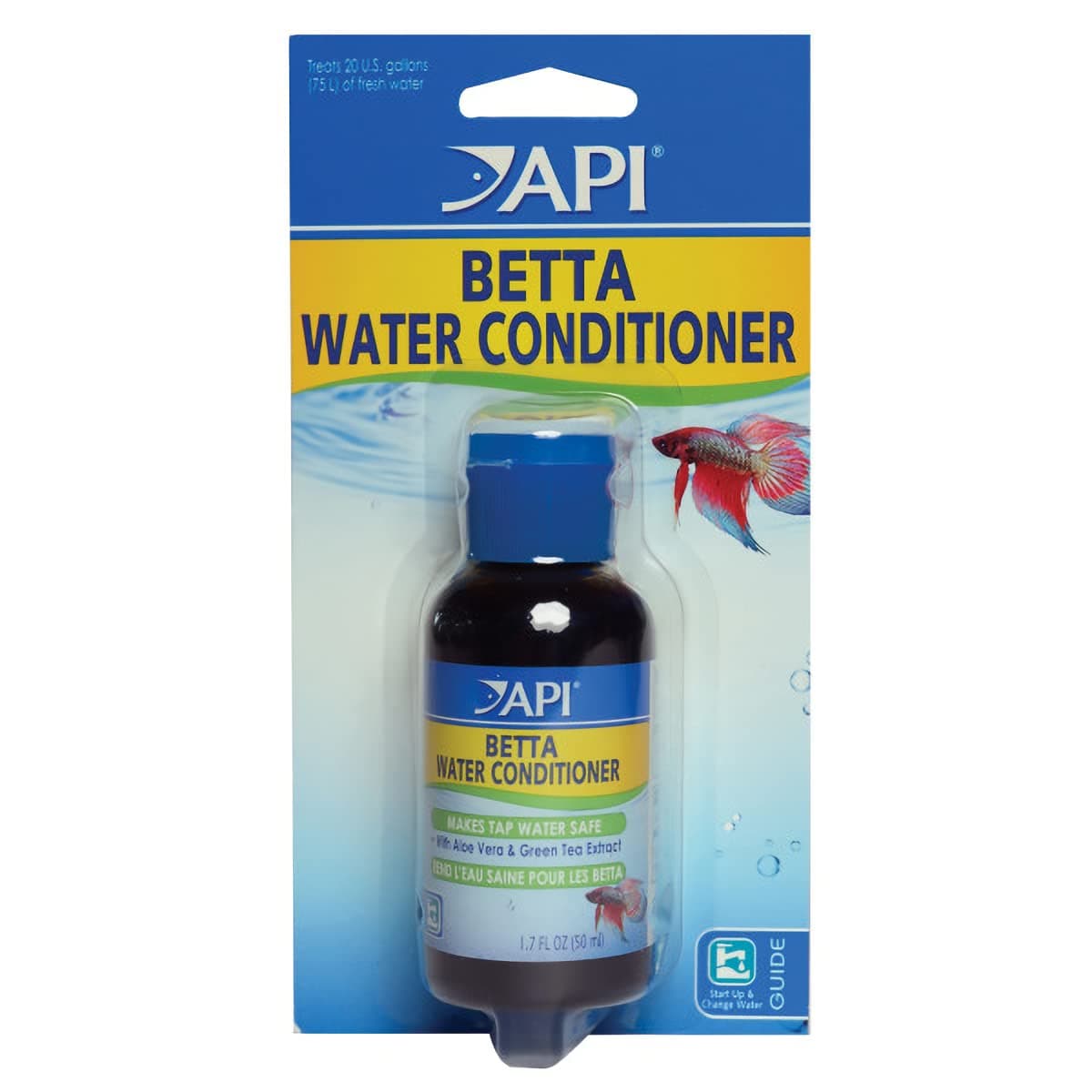 BETTA WATER CONDITIONER Betta Fish Freshwater Aquarium Water Conditioner 1.7-Ounce Bottle