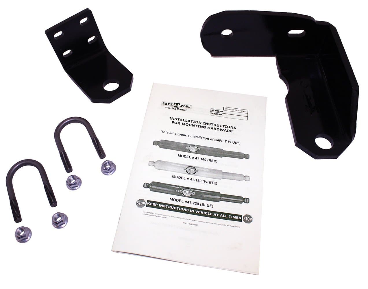 RV Steering Stabilizer Mounting Kit (Model: E-353K14)
